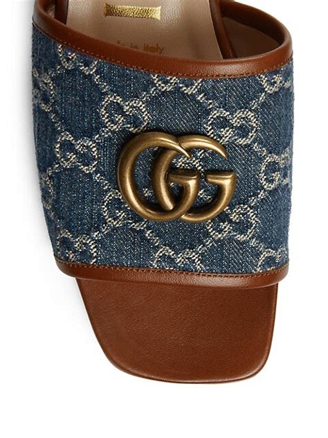 zapatos gucci valor|gucci jolie denim flats sandals.